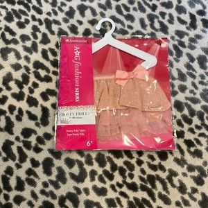 American Girl Frosty Frills Doll Skirt